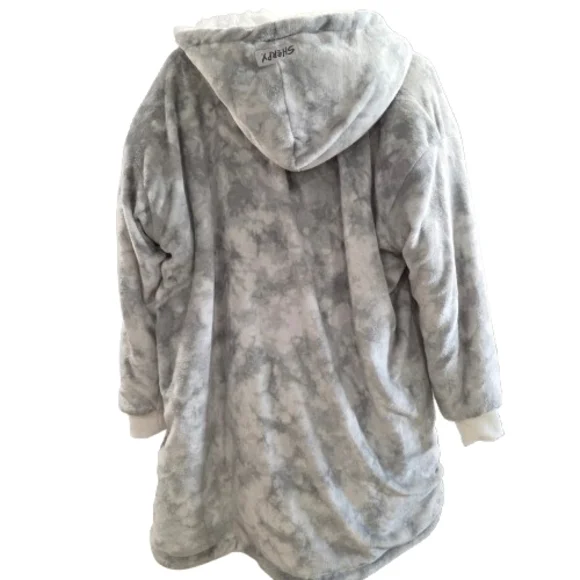 Sherpa Plush Hooded Jacket - Picture 2 of 7